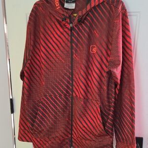 Vintage Black Orange And1 Hoodie Men's Sz Large Good Used Condition